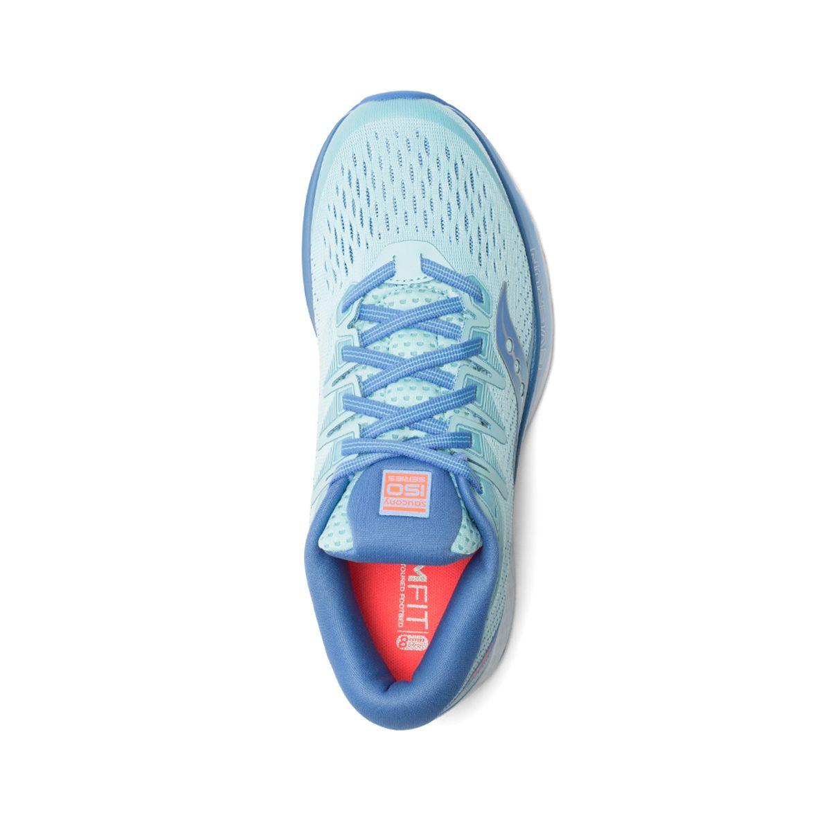 Zapatilla Mujer Saucony Ride ISO 2 Blue/Coral-2