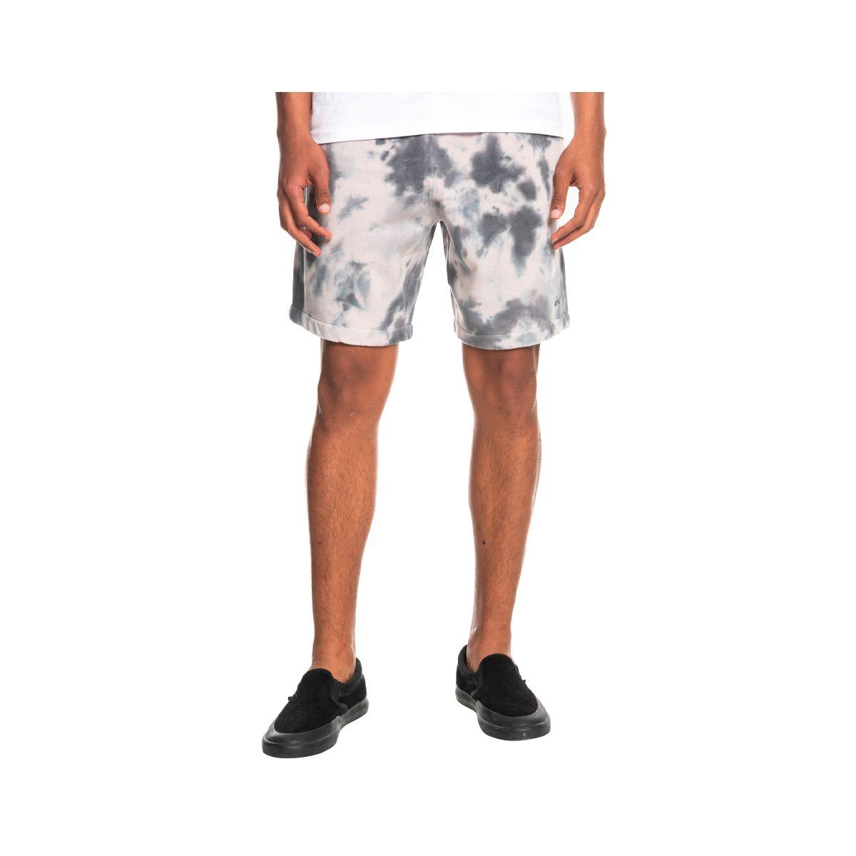 Shorts Quiksilver Natural Tie Dye 19" Quiet Hombre Shade-0