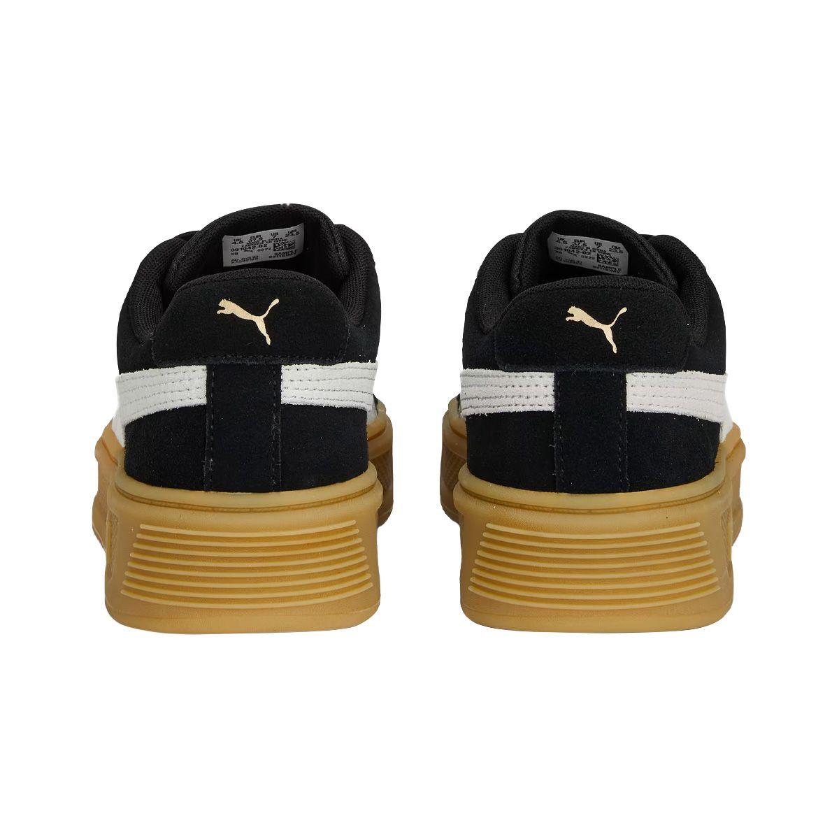 Zapatillas Urbanas Puma Smash Platform V3 Mujer Negra/Café-3