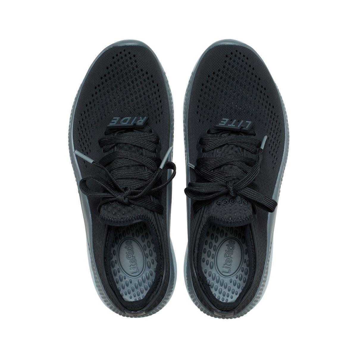 Zapatilla Crocs LiteRide 360 Pacer Hombre Black/Grey-5