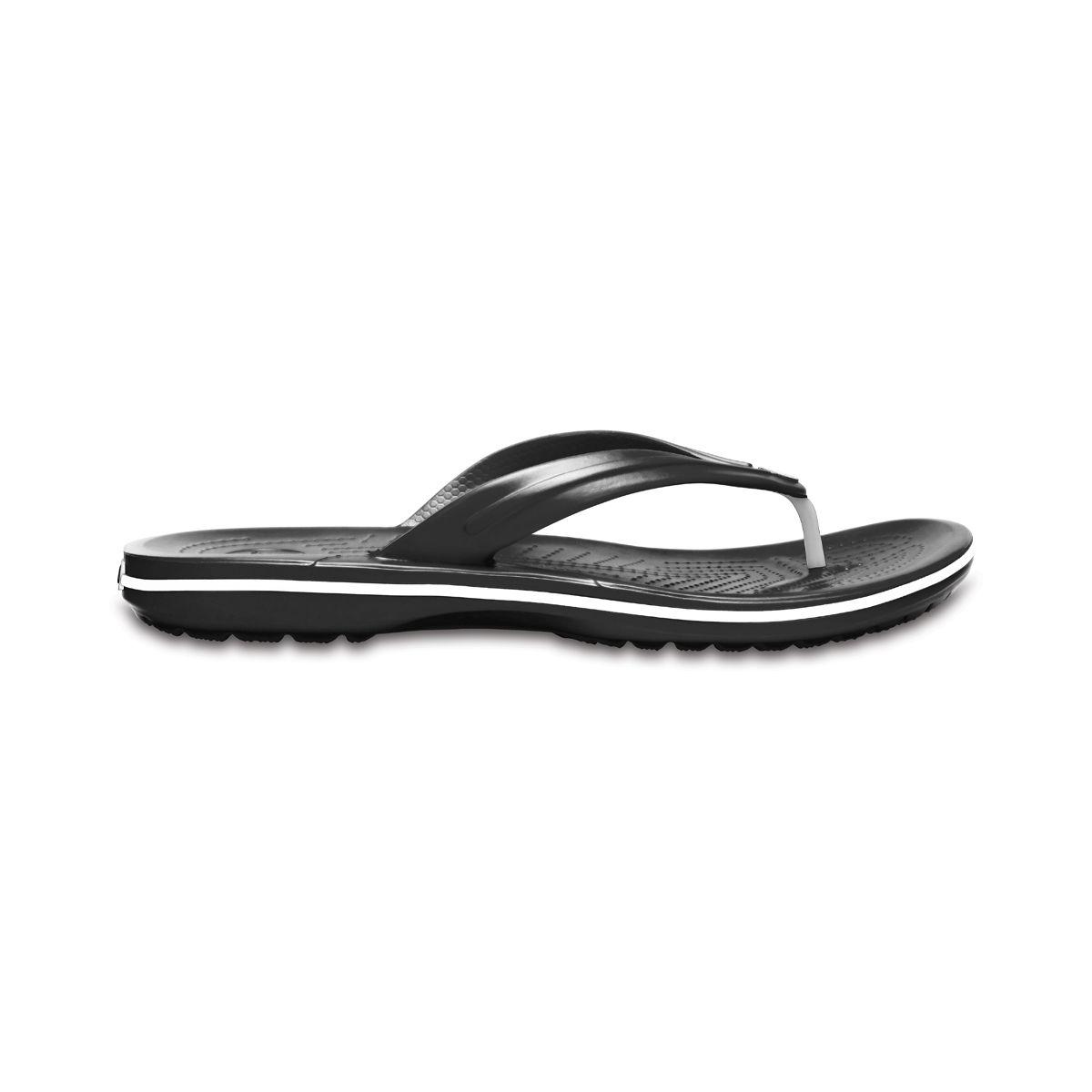 Sandalia Crocs Crocband Flip Unisex Black-1