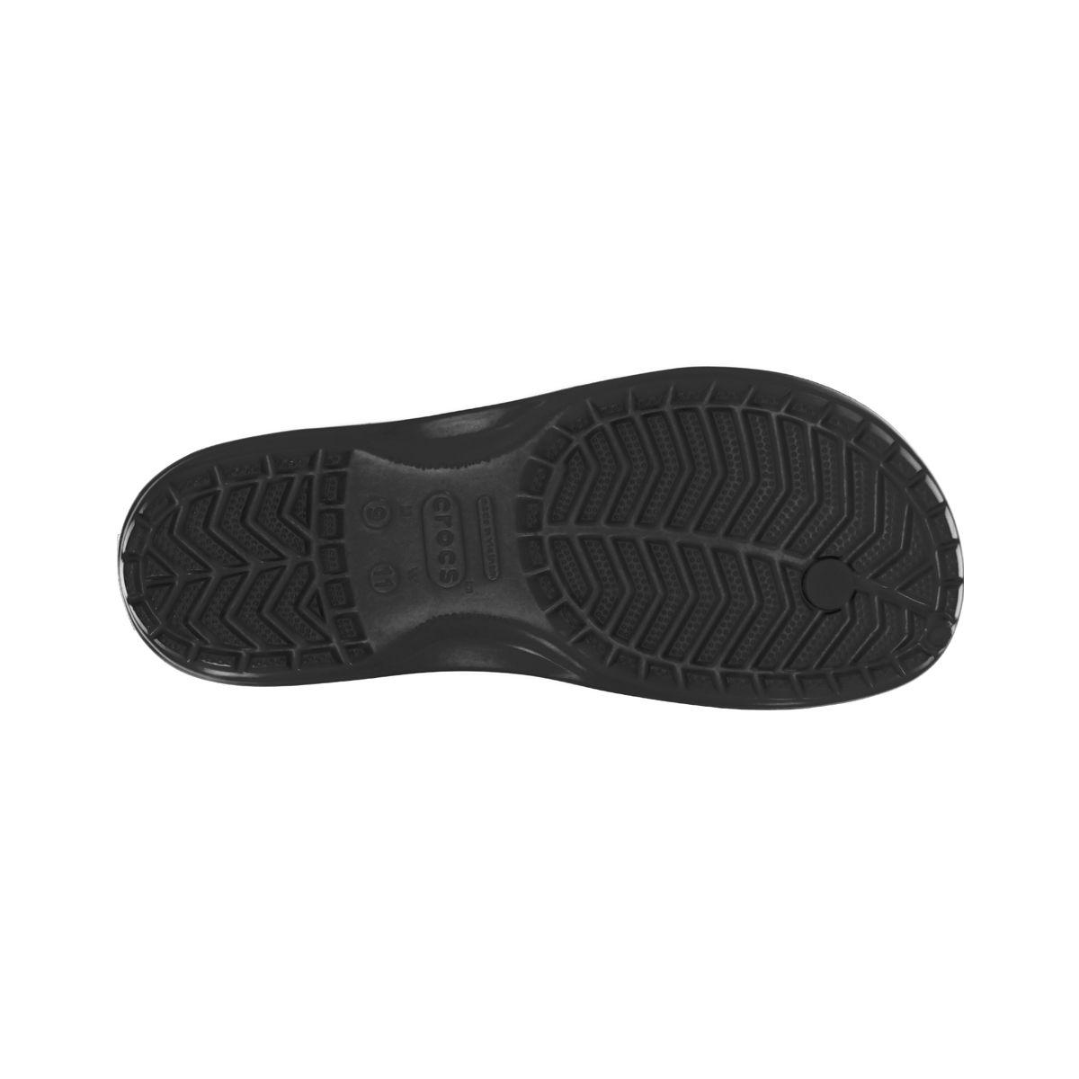 Sandalia Crocs Crocband Flip Unisex Black-3