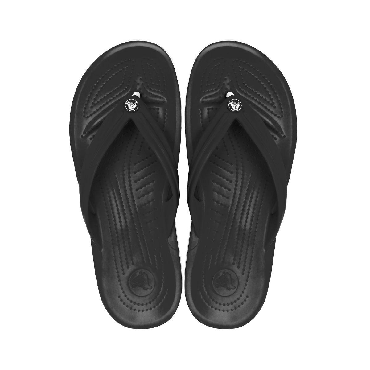 Sandalia Crocs Crocband Flip Unisex Black-5