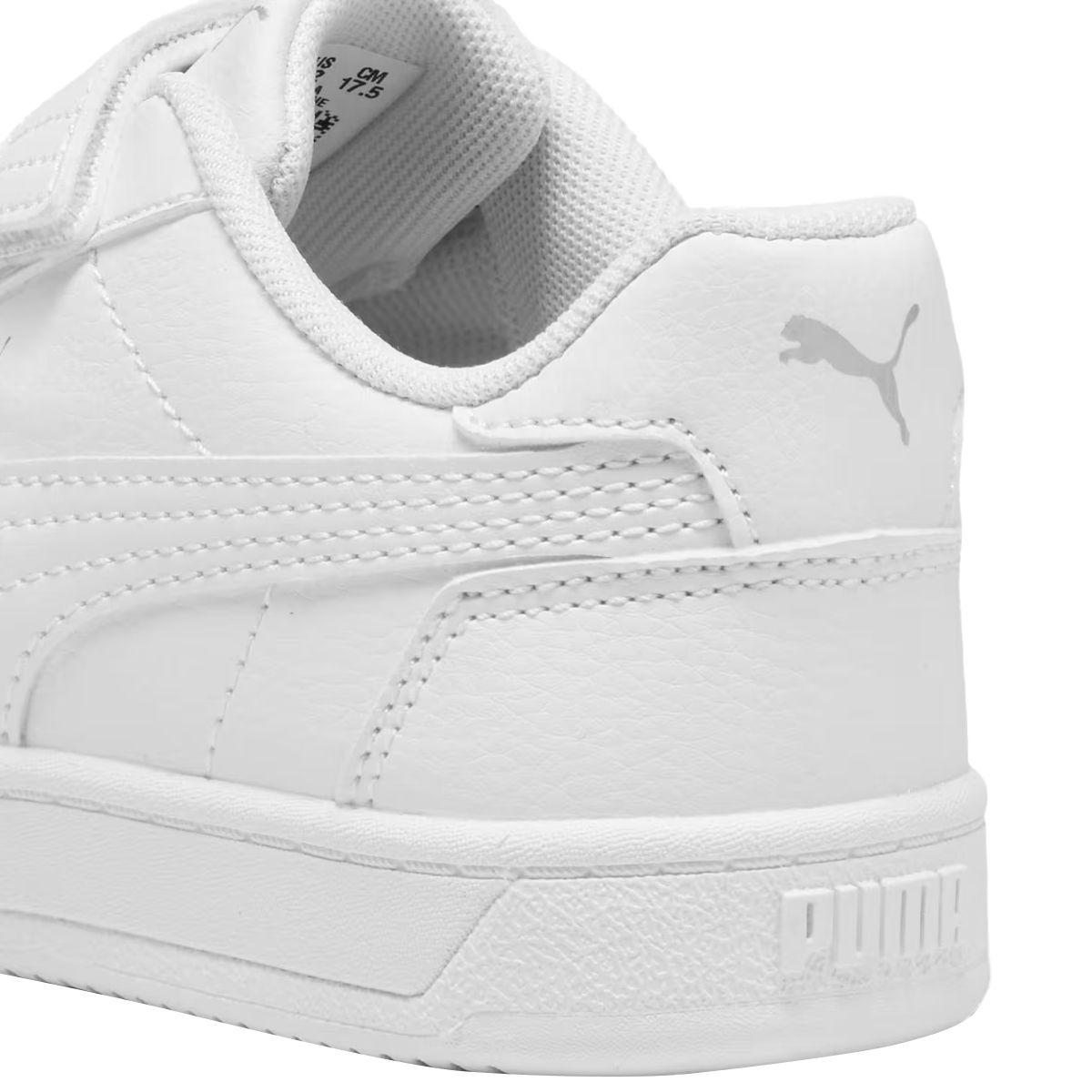 Zapatillas Urbanas Niños Caven 2.0 Puma Blancas-5