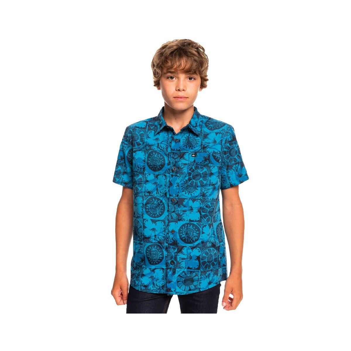 Camisa Quiksilver Checkout (8 - 16 años) Niño Azul-0