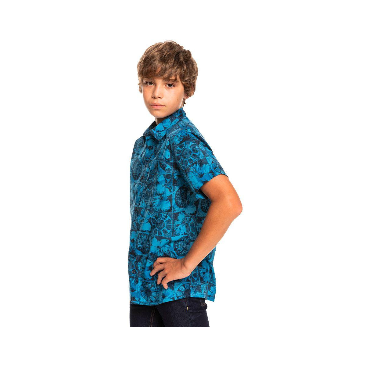 Camisa Quiksilver Checkout (8 - 16 años) Niño Azul-1