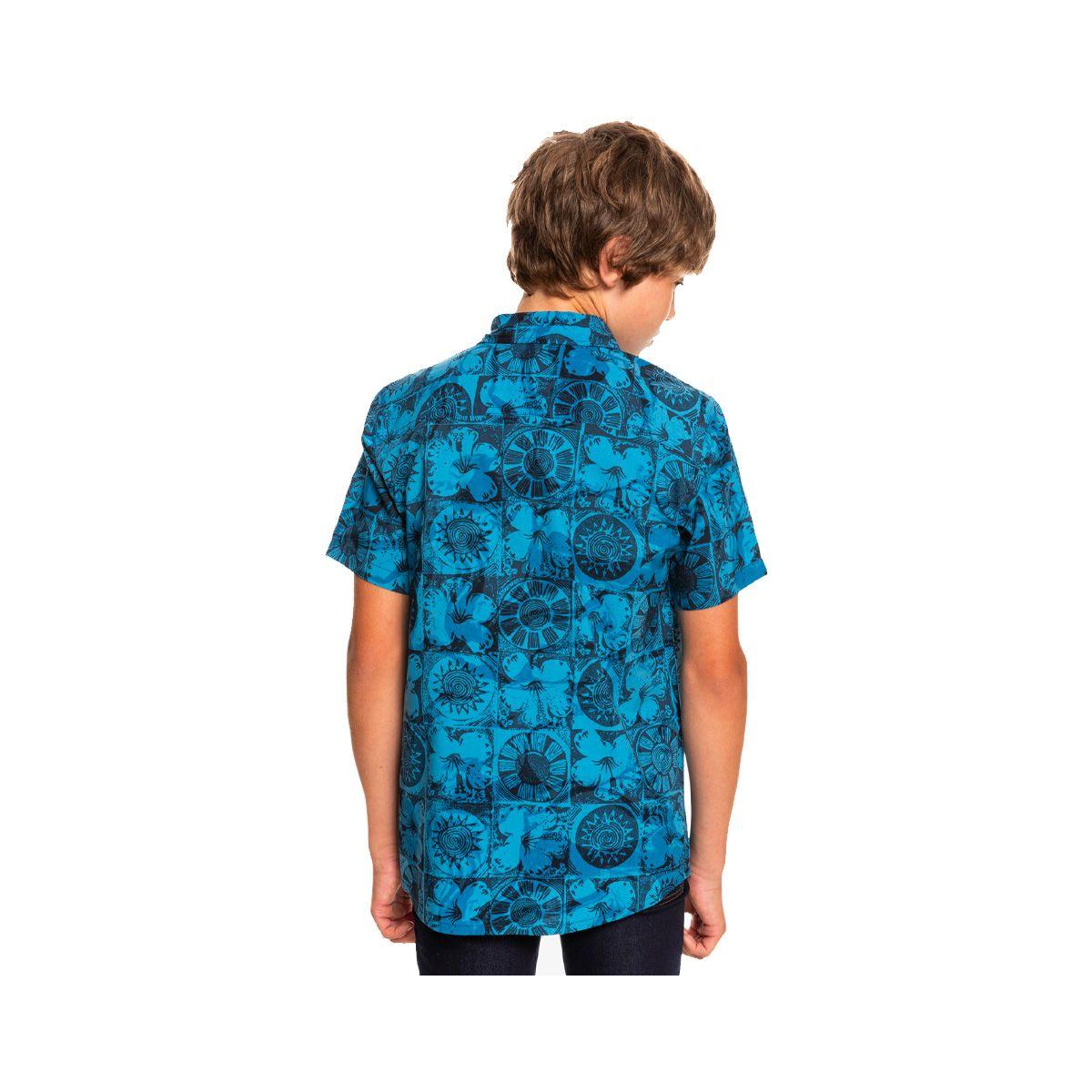 Camisa Quiksilver Checkout (8 - 16 años) Niño Azul-2