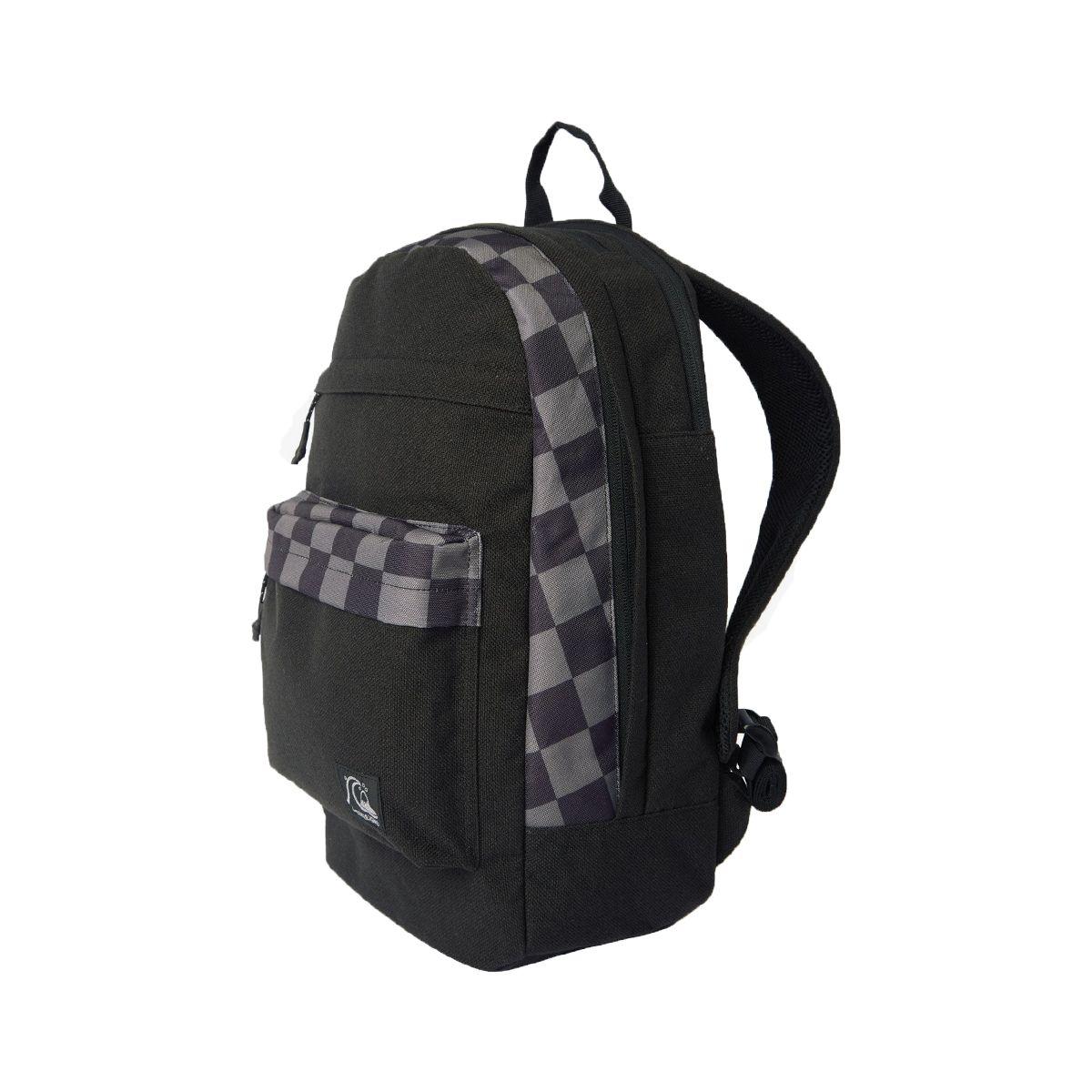 Mochila Quiksilver Coast Riders Checker Unisex Black-1