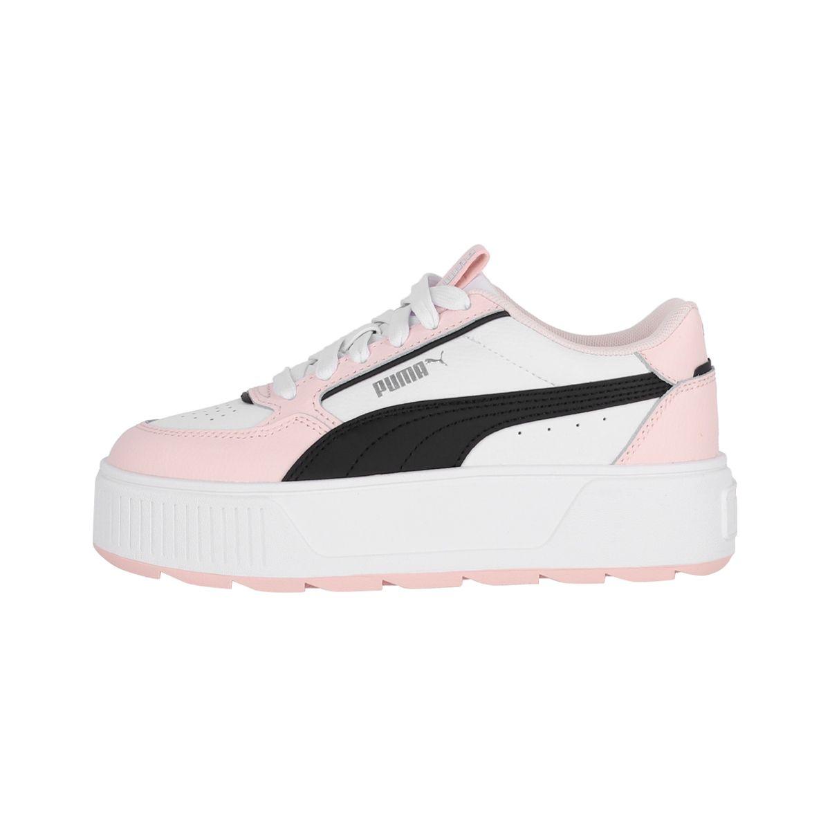 Zapatilla Puma Karmen Rebelle Mujer White/Pink/Black-0