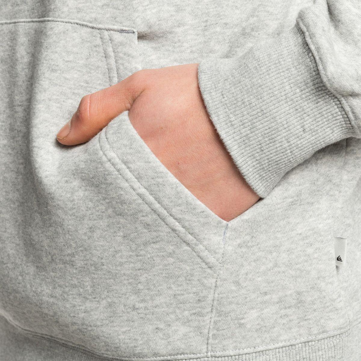 Polerón Quiksilver Big Logo Hombre Athletic Heather-3