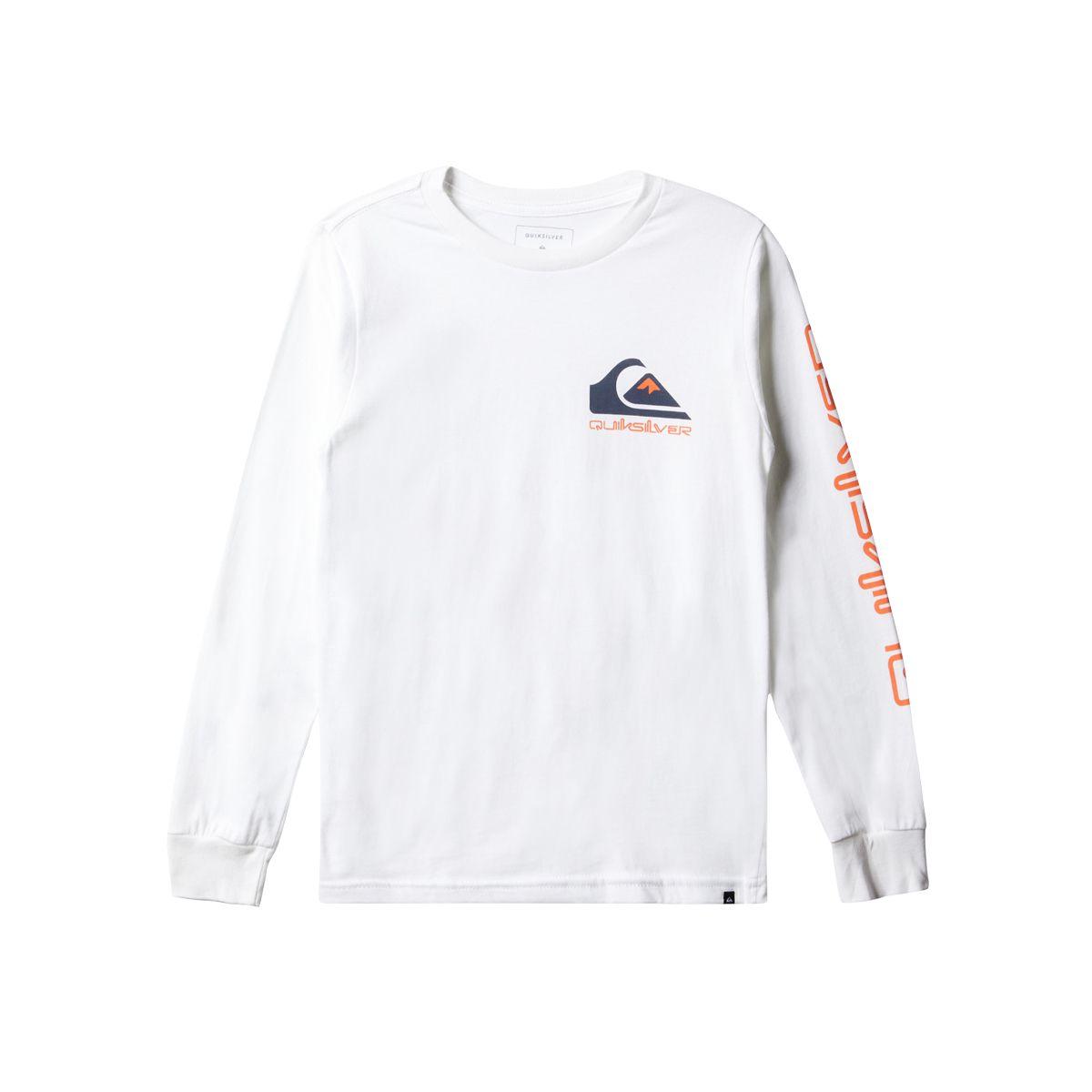 Polera Quiksilver Omni Logo Niño White-0