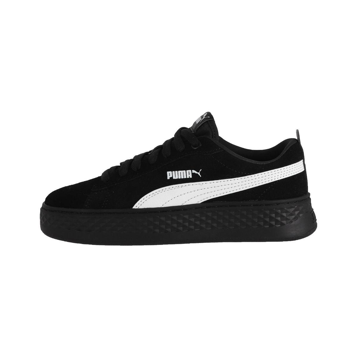Zapatilla Puma Urbanas Smash Platform SD Mujer Negro-0