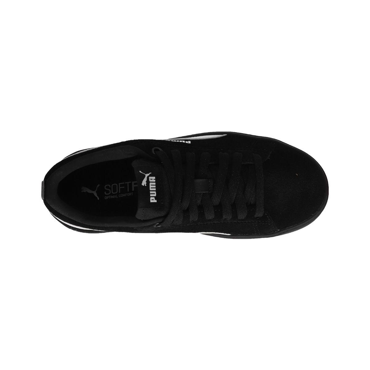 Zapatilla Puma Urbanas Smash Platform SD Mujer Negro-4