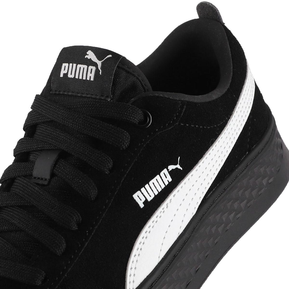 Zapatilla Puma Urbanas Smash Platform SD Mujer Negro-5
