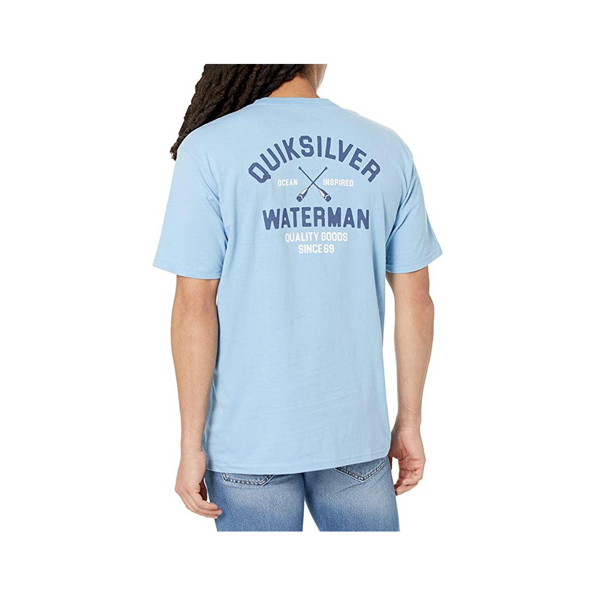 Polera Quiksilver Quality Goods Hombre Blue-1