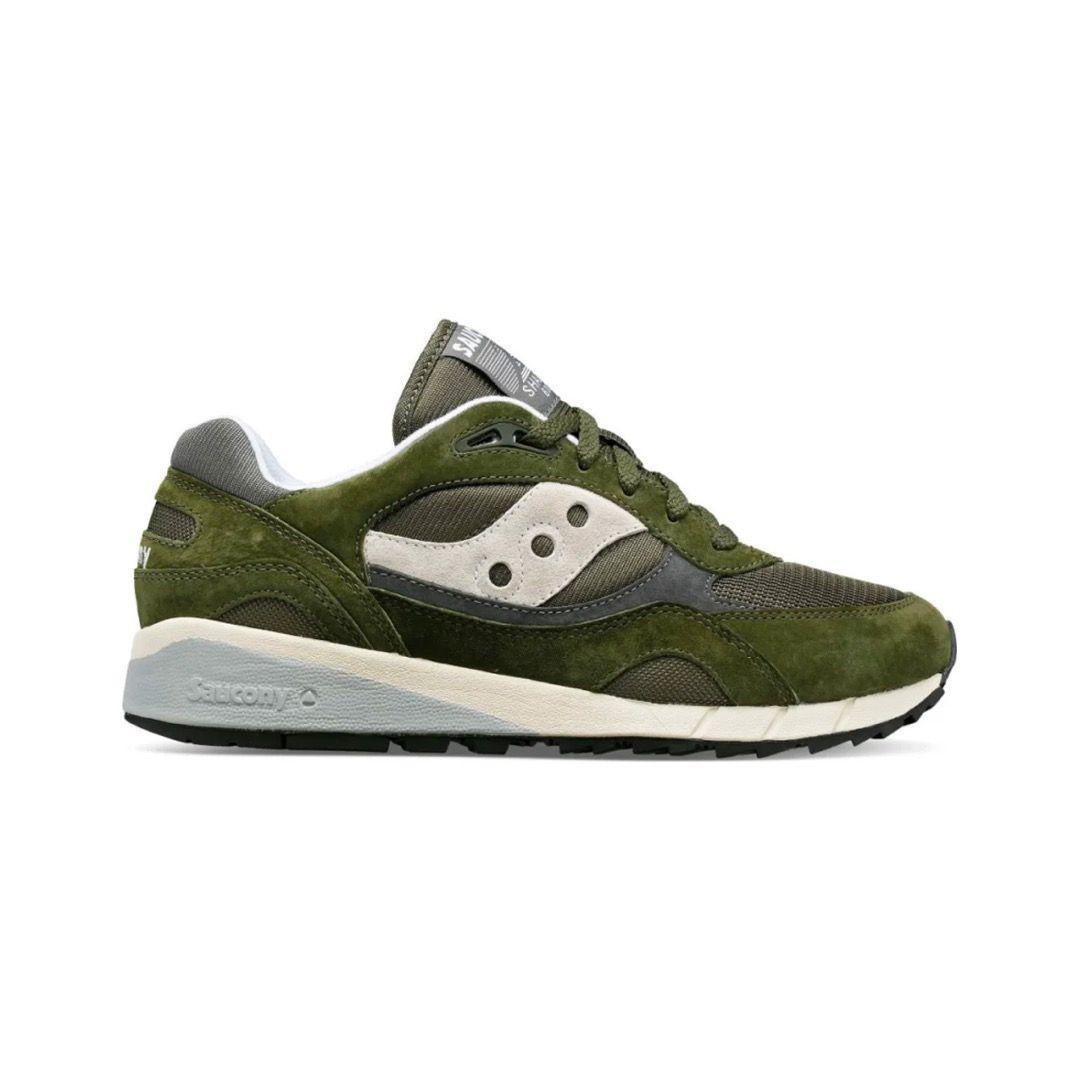 Zapatilla Saucony Shadow 6000 Essential Hombre Green/Grey-1