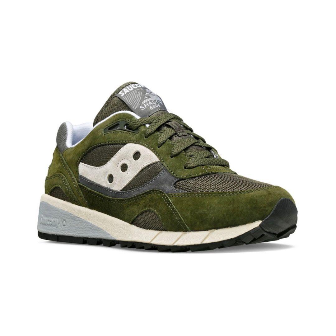 Zapatilla Saucony Shadow 6000 Essential Hombre Green/Grey-2