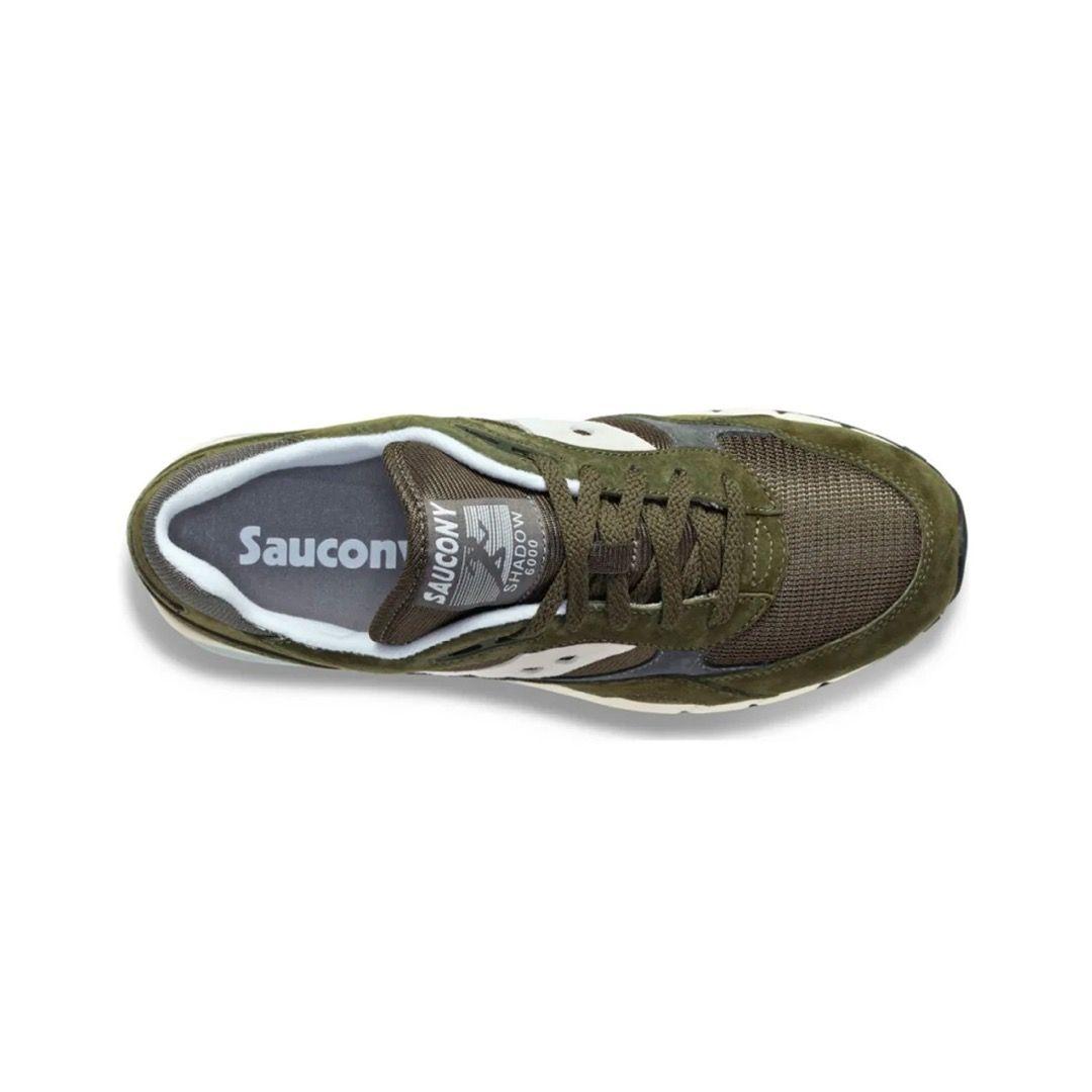 Zapatilla Saucony Shadow 6000 Essential Hombre Green/Grey-3