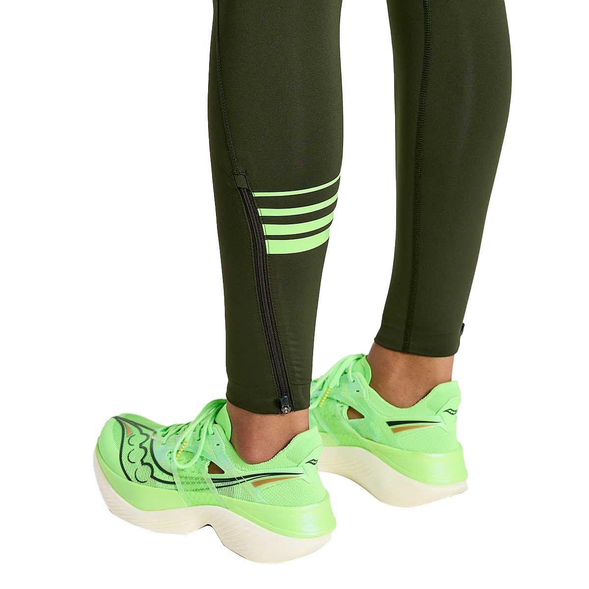 Calza Saucony Elite Mujer Tight Green-3