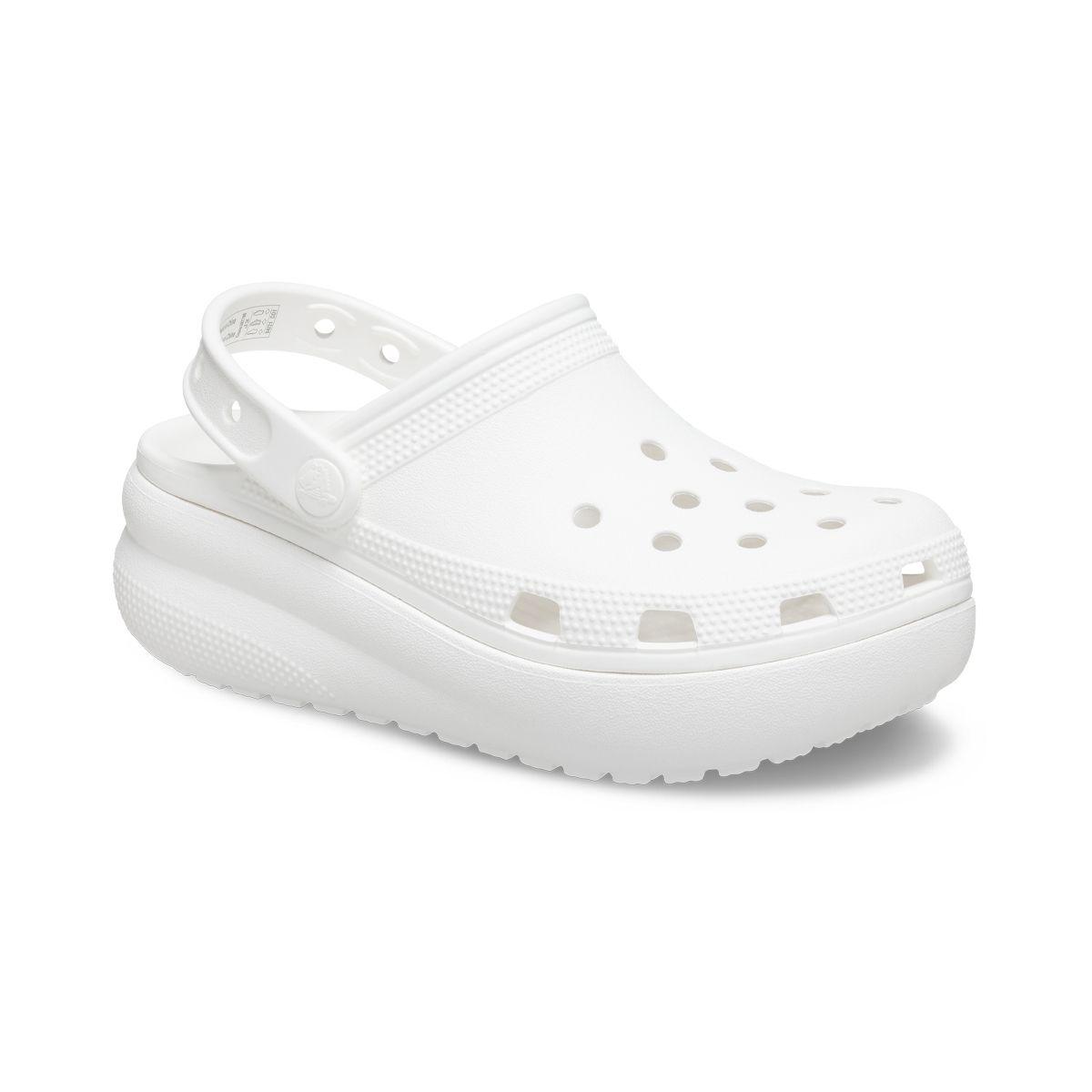 Zueco Crocs Classic Cutie Crush Niño White-0
