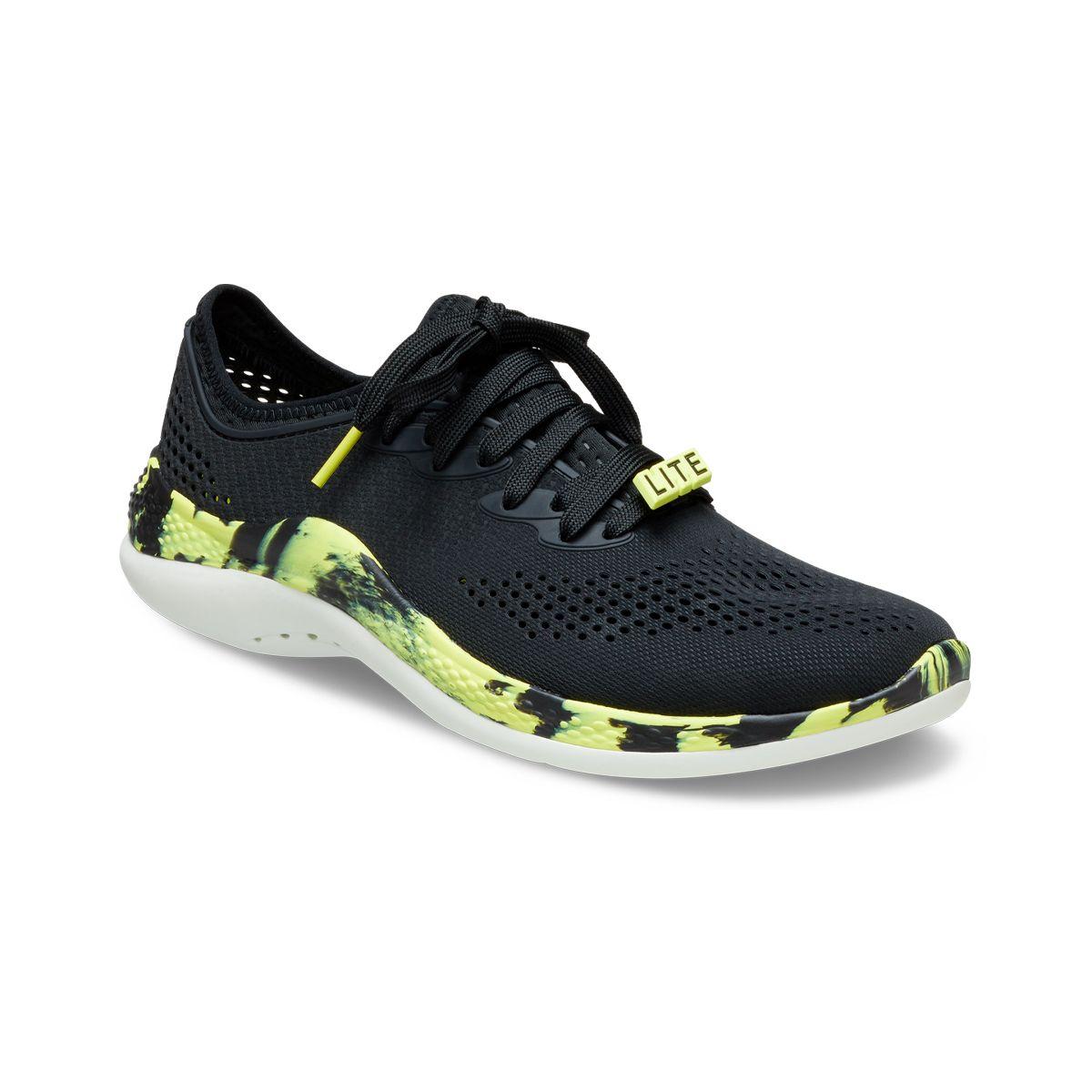 Zapatilla Crocs LiteRide 360 Pacer Hombre Black/Yellow-0