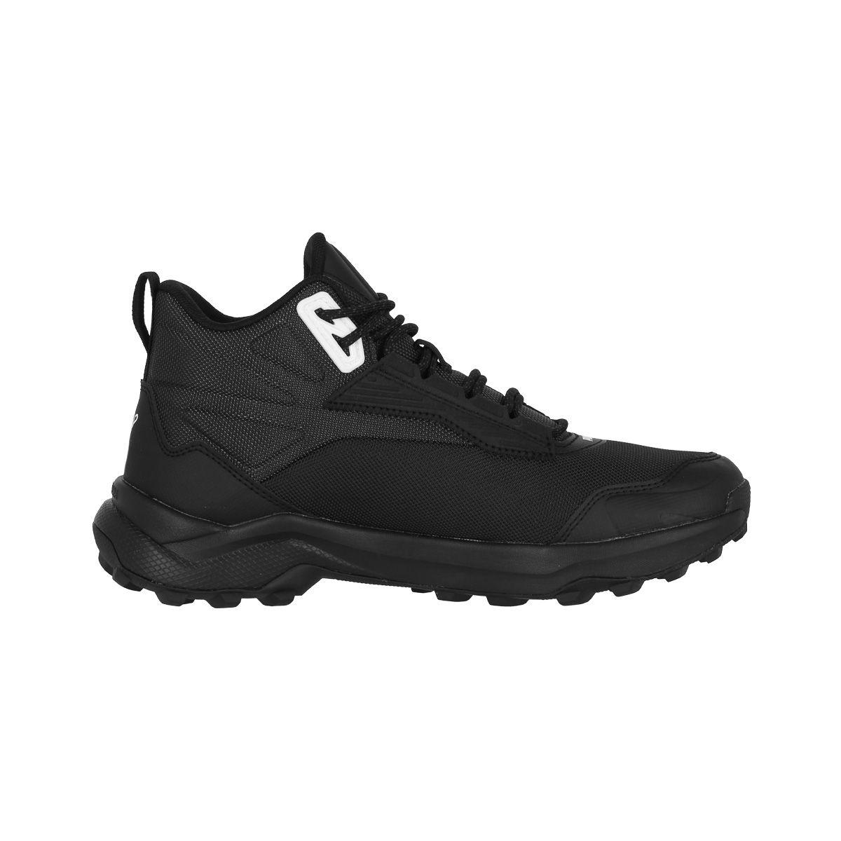 Zapatilla Puma Obstruct Pro Mid Hombre Black/Dark Coal/White-1