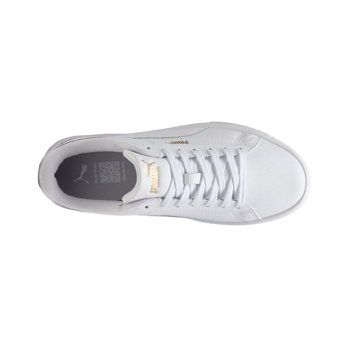 Zapatillas Mujer Jada Classsic Puma Blancas-4