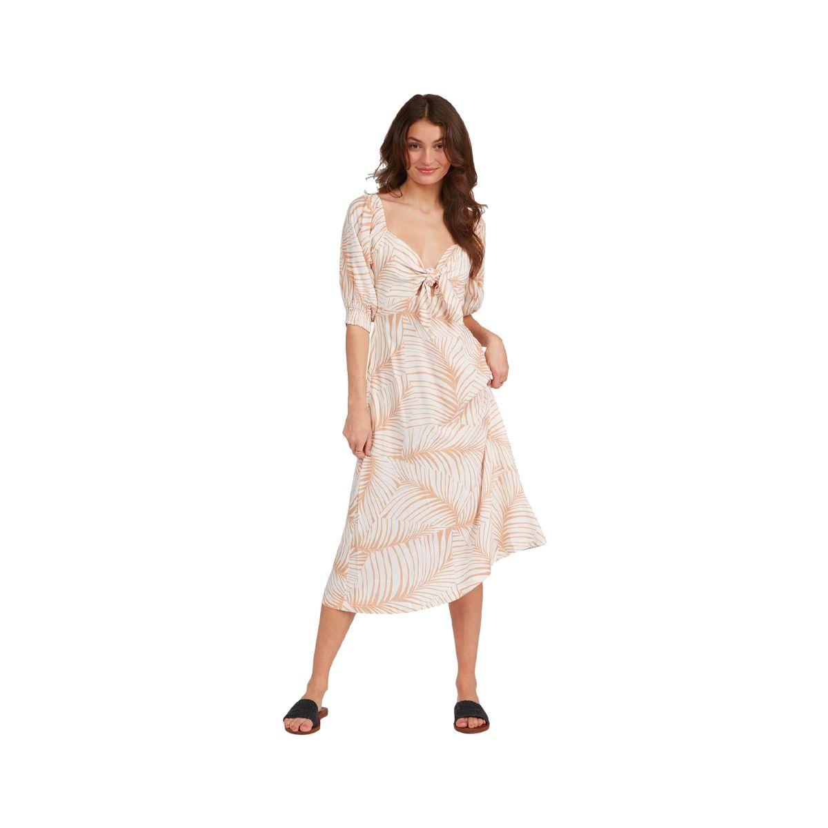 Vestido Roxy Evening Delight Mujer Toast-0