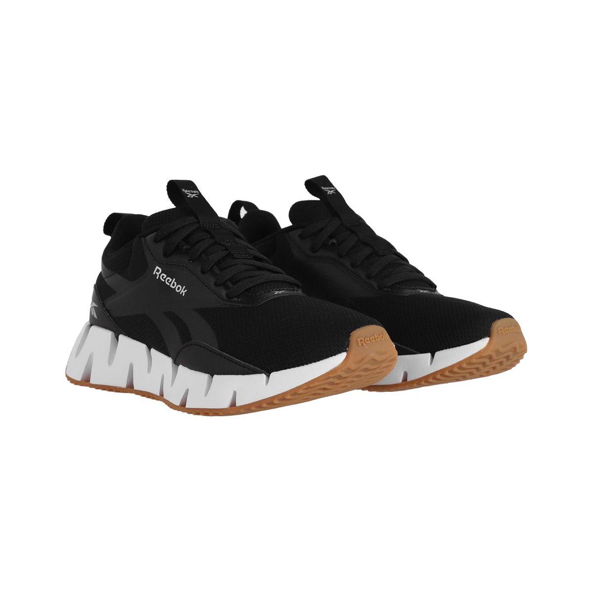 Zapatilla Reebok Zig Dynamica Str Mujer Negras/Blancas-2