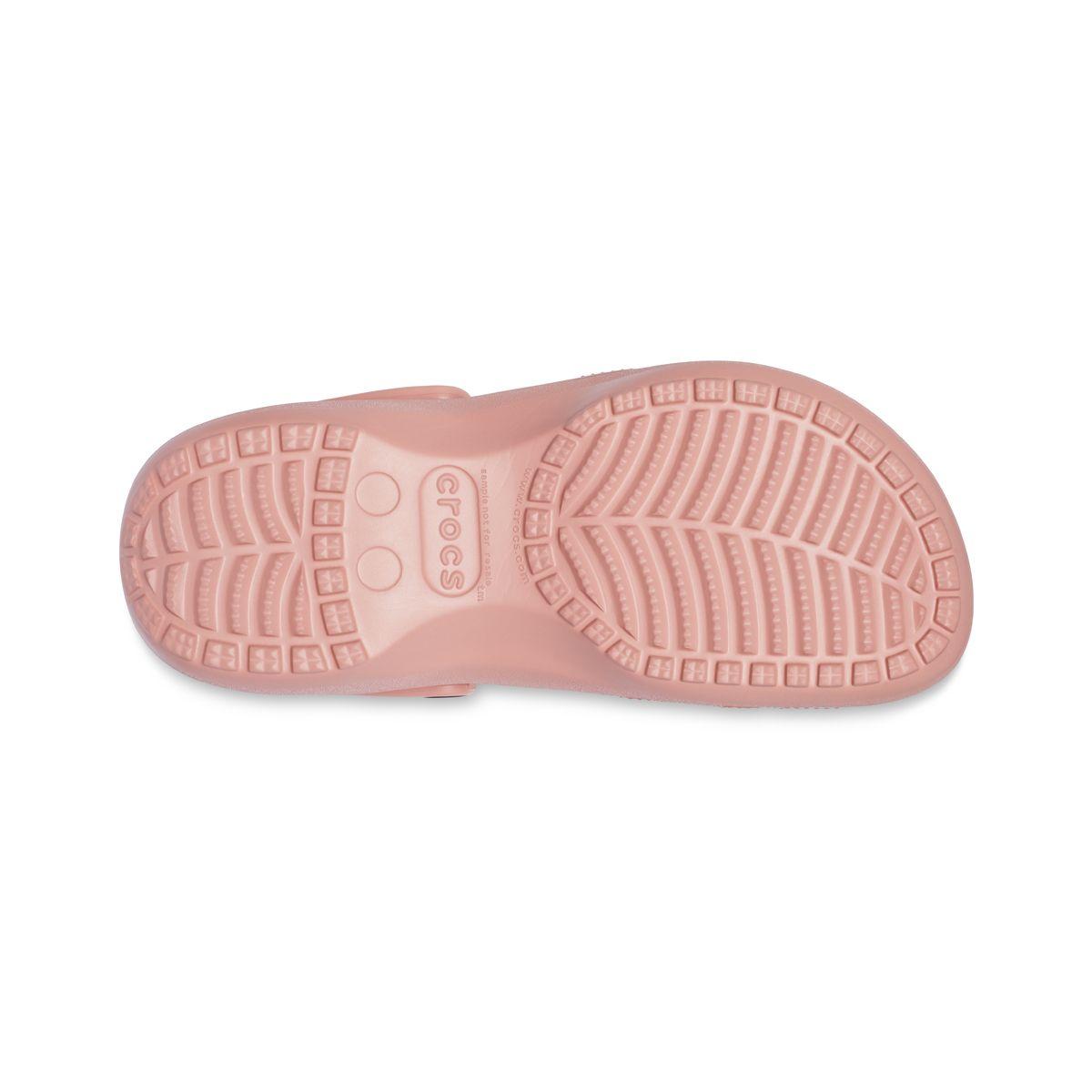 Zueco Crocs Classic Platform Mujer Pale Blush-3