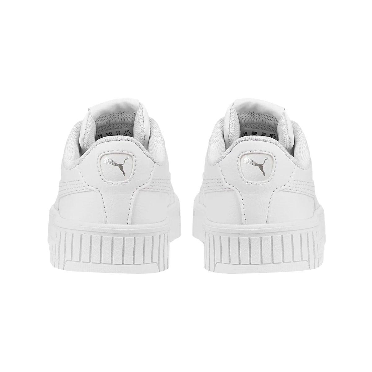 Zapatilla Puma Carina 2.0 Niño White-3