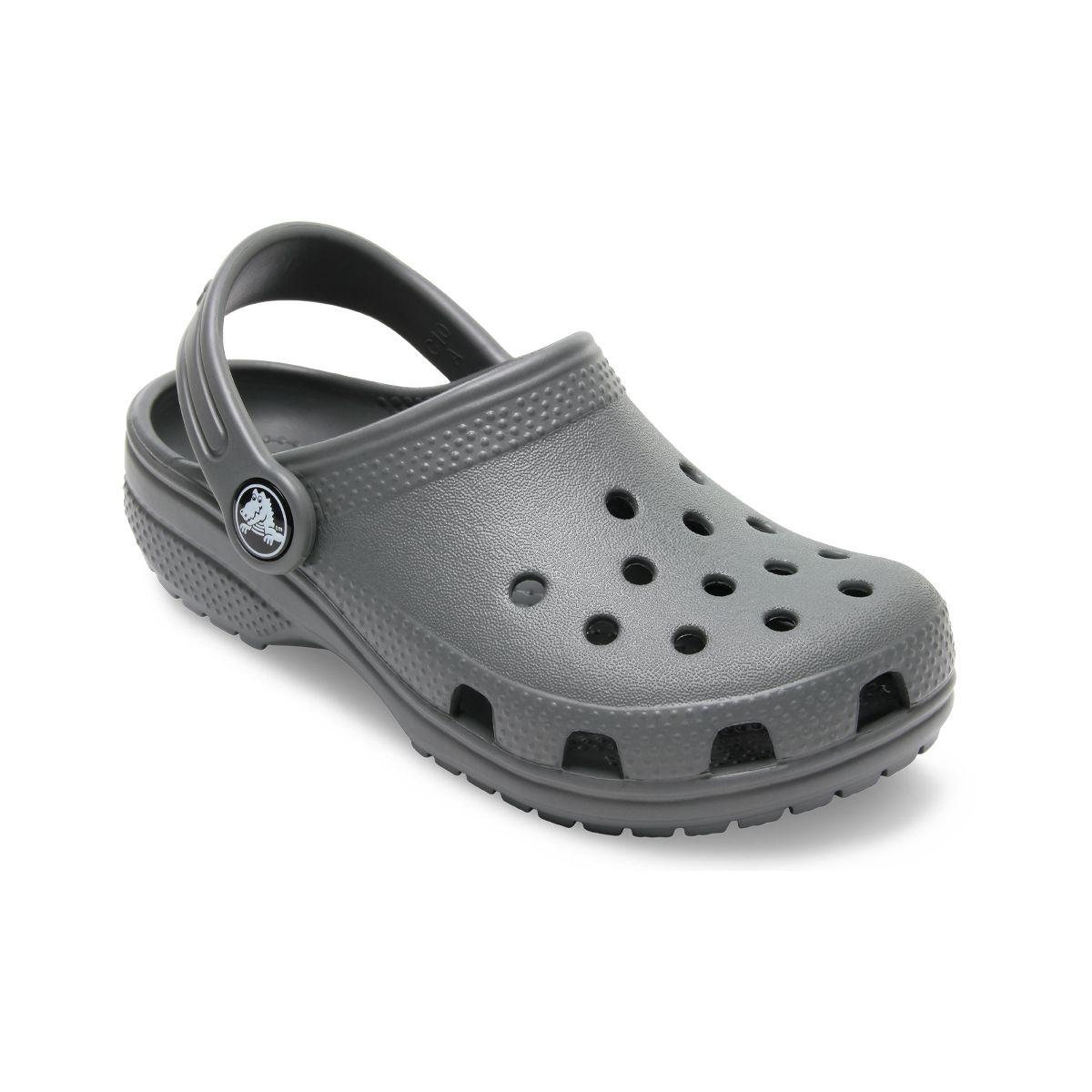Zueco Crocs Classic Clog T SltGry Niño Grey-0