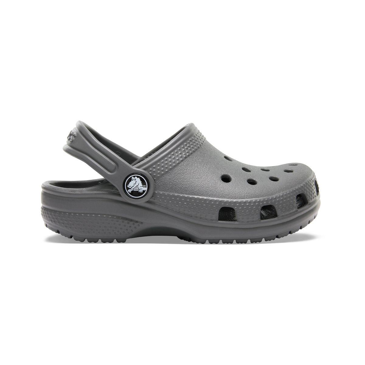 Zueco Crocs Classic Clog T SltGry Niño Grey-1