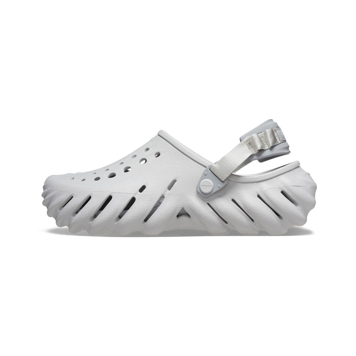 Zueco Crocs Echo Unisex Grey-2