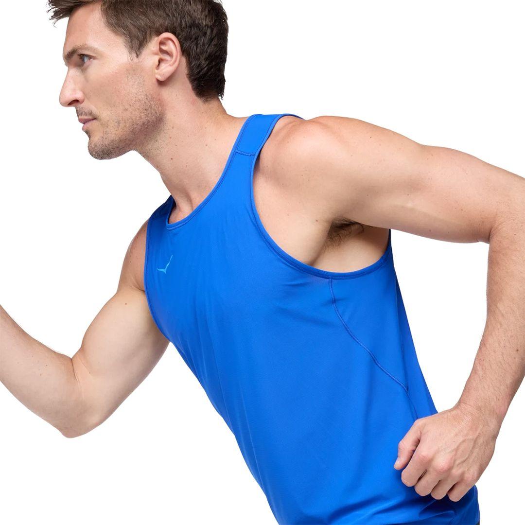 Polera Hoka Airolite Hombre Blue-3