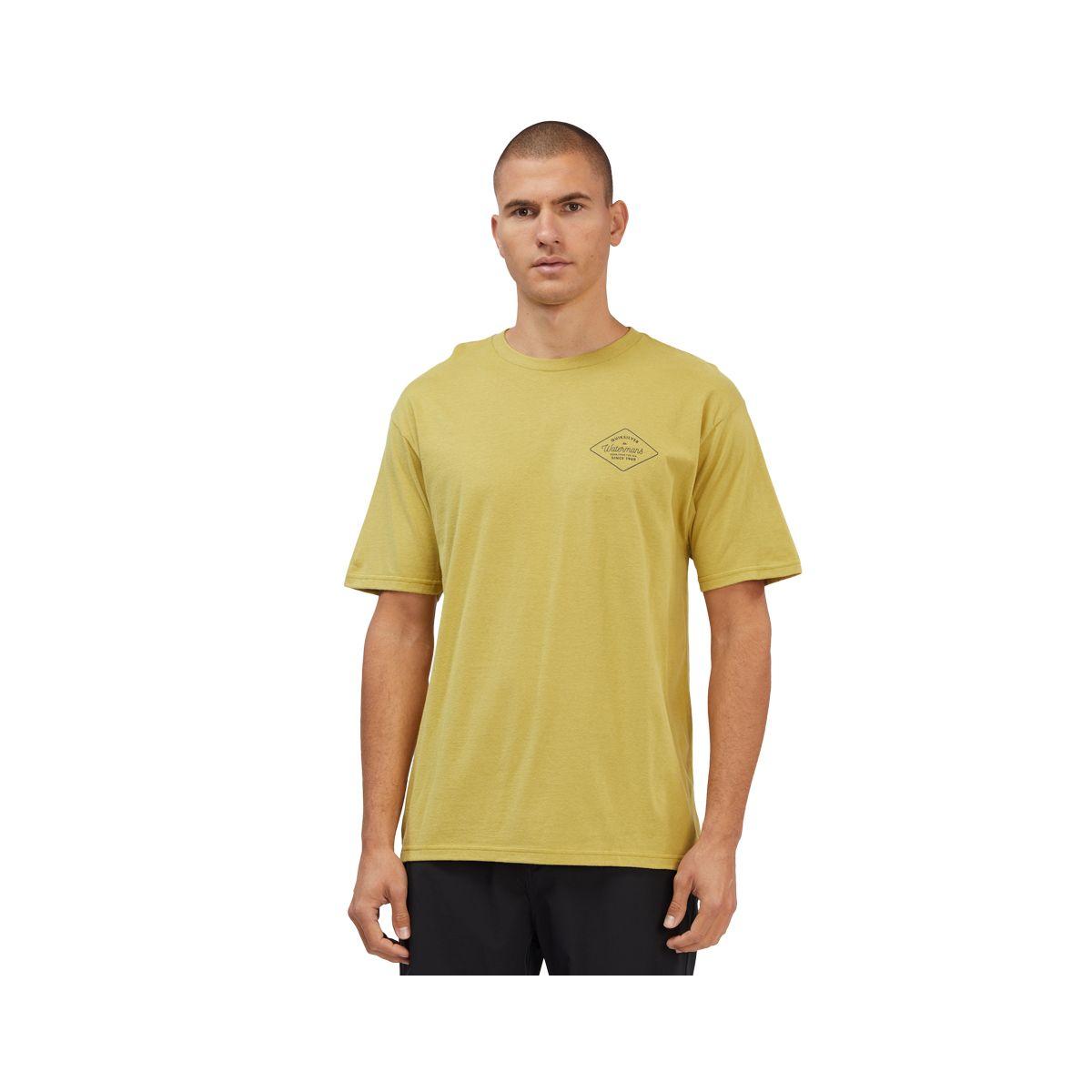 Polera Quiksilver Waterman Up Country Hombre Burnished Gold-0