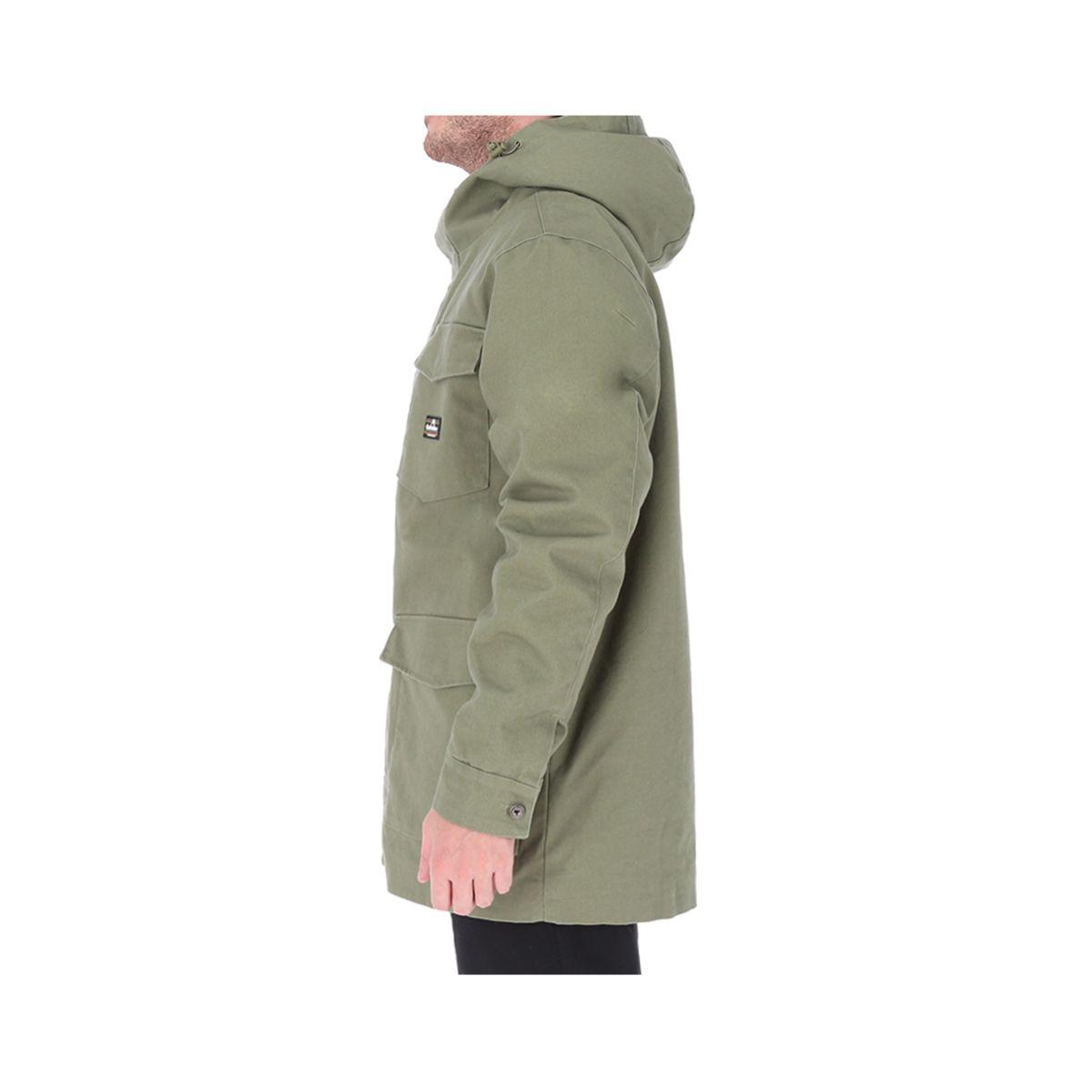 Chaqueta Quiksilver Canvas Hombre Burnt Olive-1