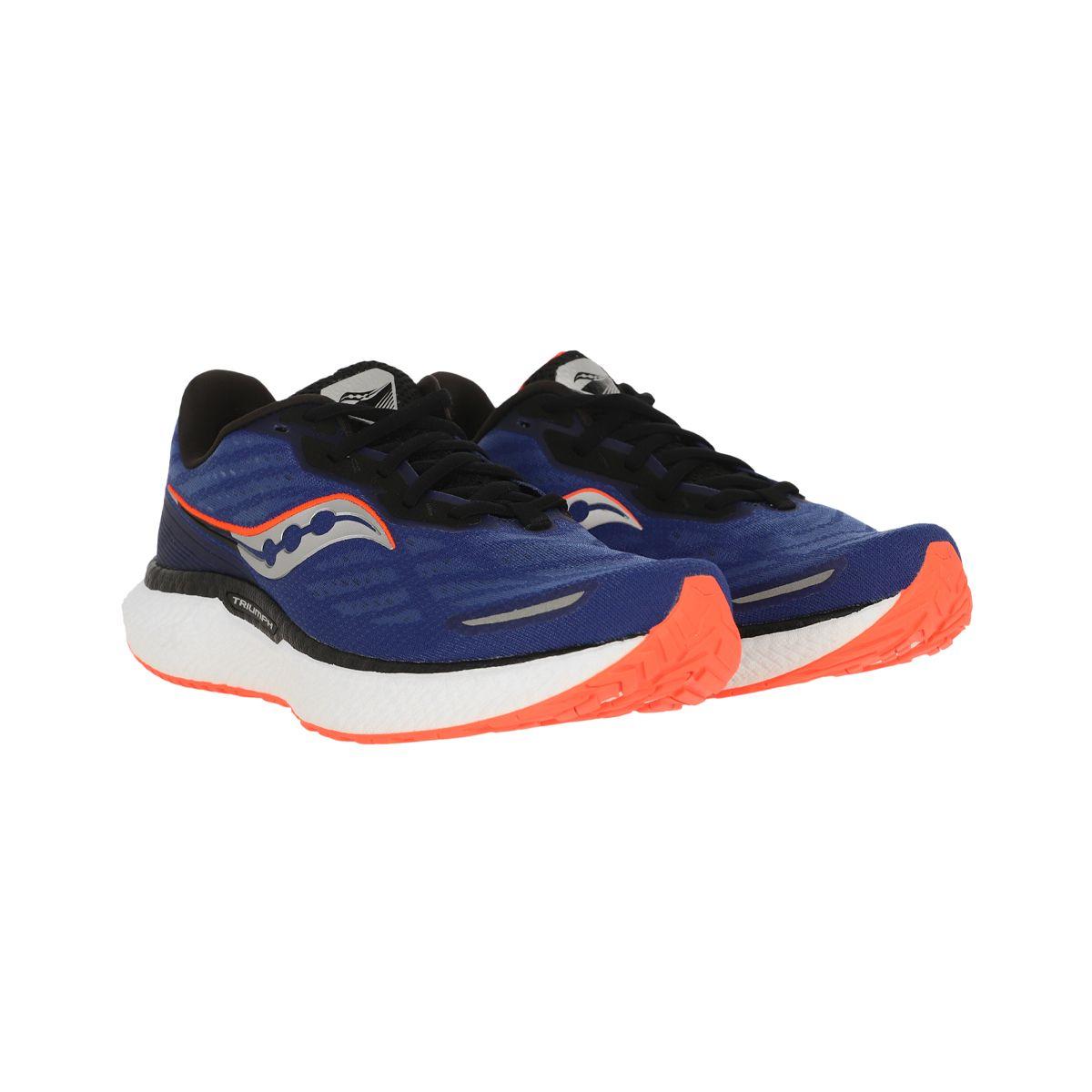 Zapatilla Saucony Triumph 19 Hombre Sapphire/ViziRed-2