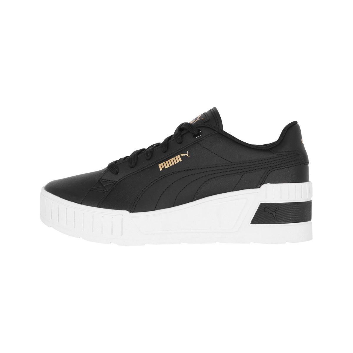 Zapatilla Puma Karmen Wedge Mujer Black/Gold-0