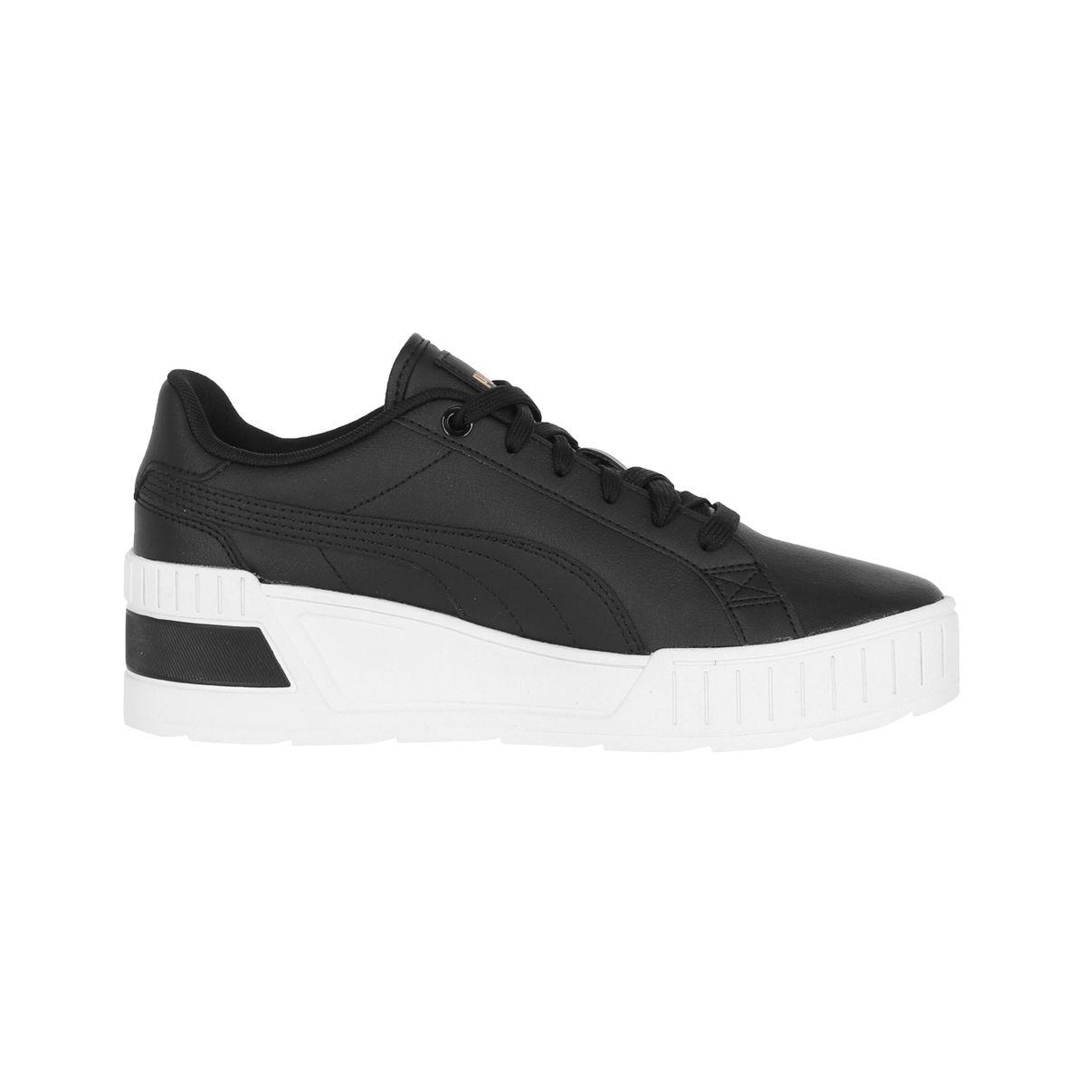 Zapatilla Puma Karmen Wedge Mujer Black/Gold-1