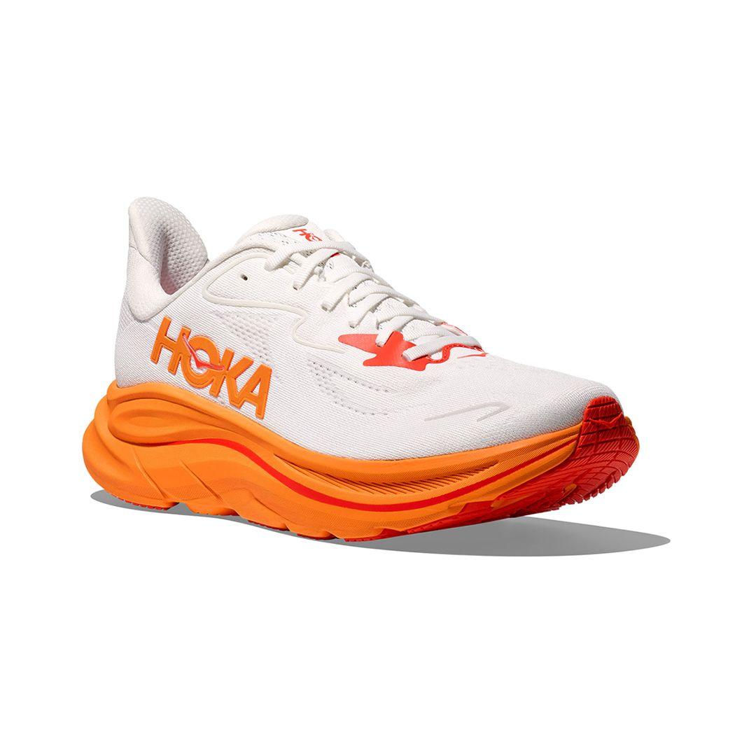 Zapatillas Hoka Clifton 10 Hombre Frost/Orange Zest-5