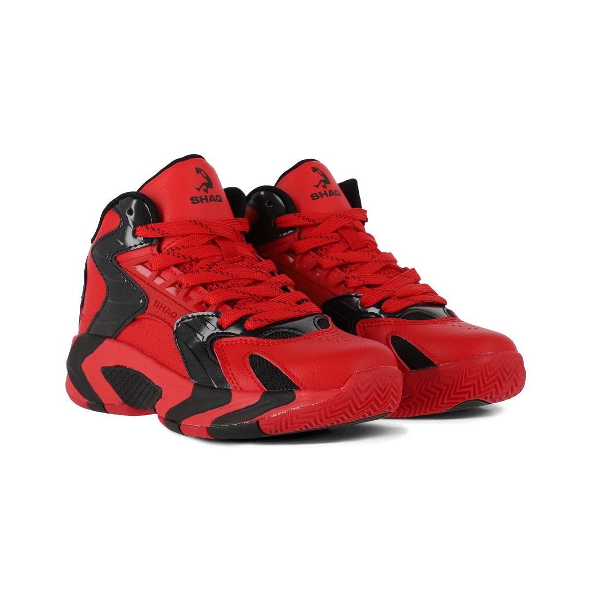 Zapatillas Básquetbol SHAQ Niño Joven Devastator II Rojas-2