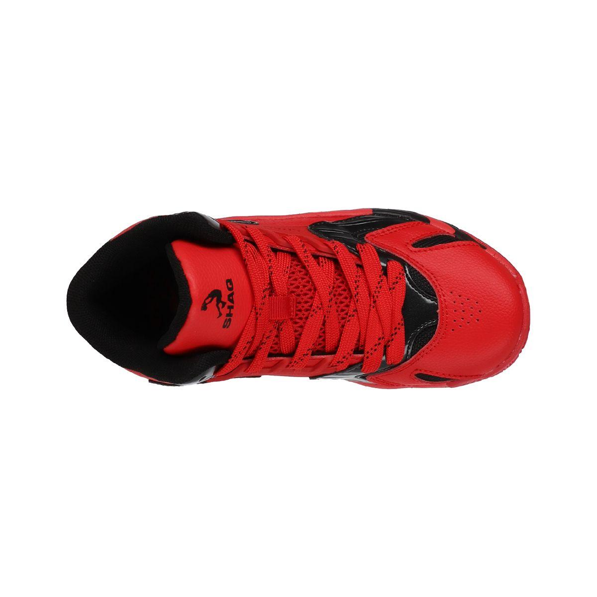 Zapatillas Básquetbol SHAQ Niño Joven Devastator II Rojas-4