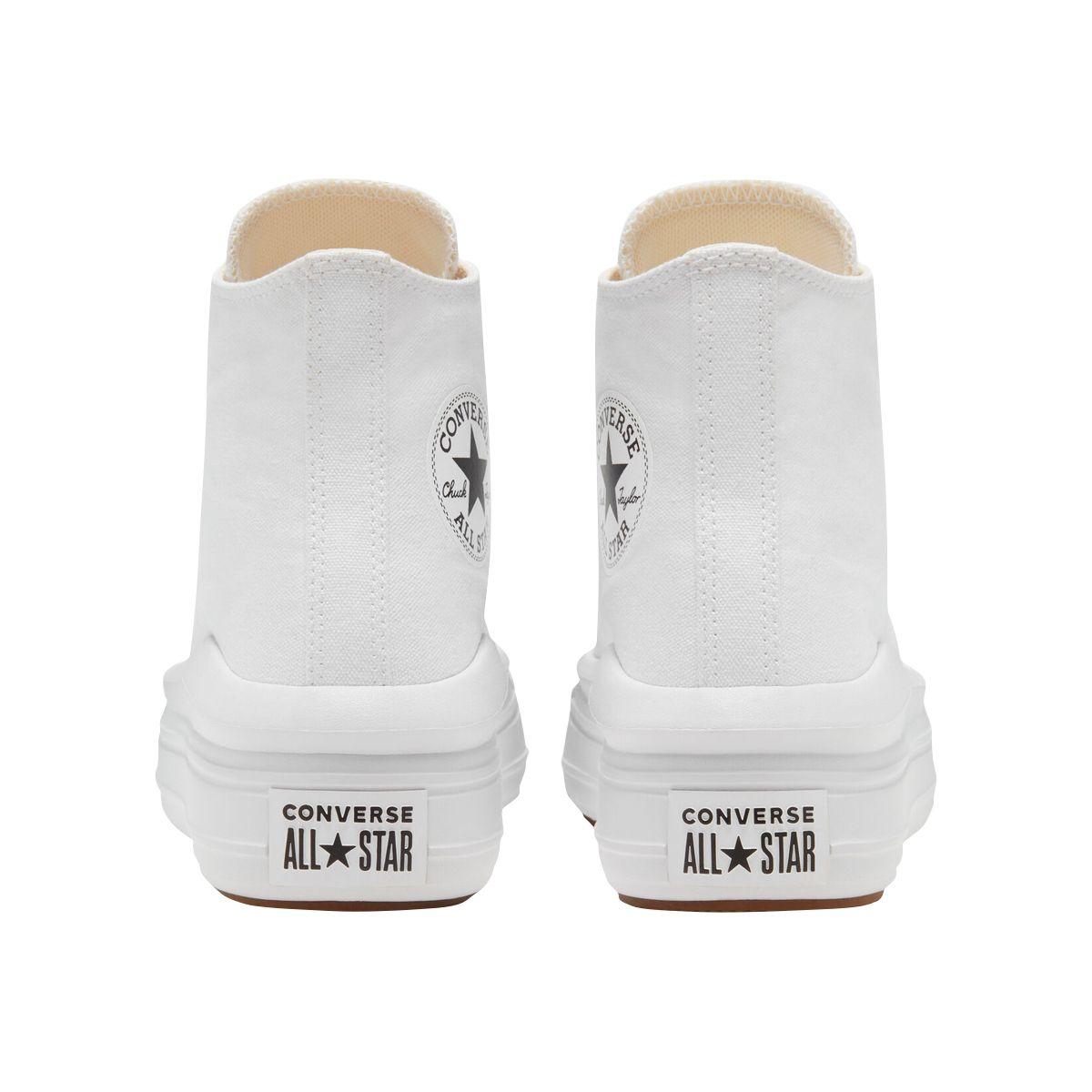 Zapatillas Converse Chuck Taylor All Star Move Mujer White-4