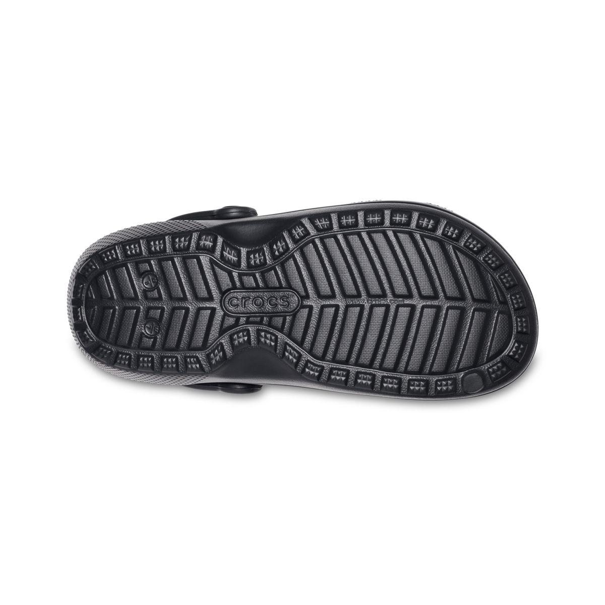 Zuecos Unisex Crocs Classic Lined Clog Black/black-3