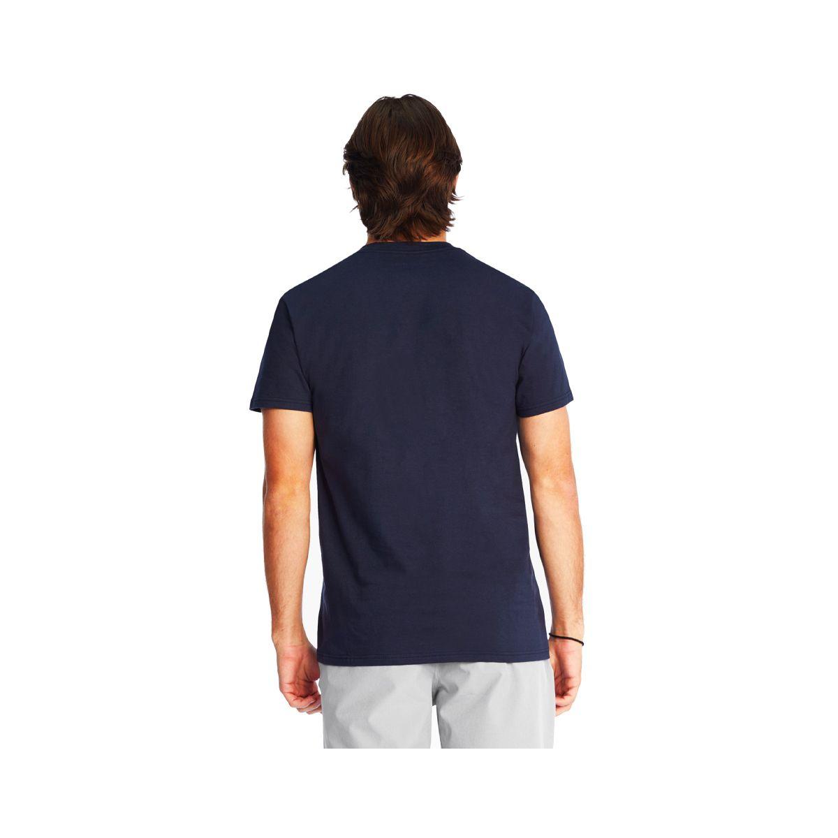 Polera Quiksilver Lined Up Hombre Navy Blazer-2