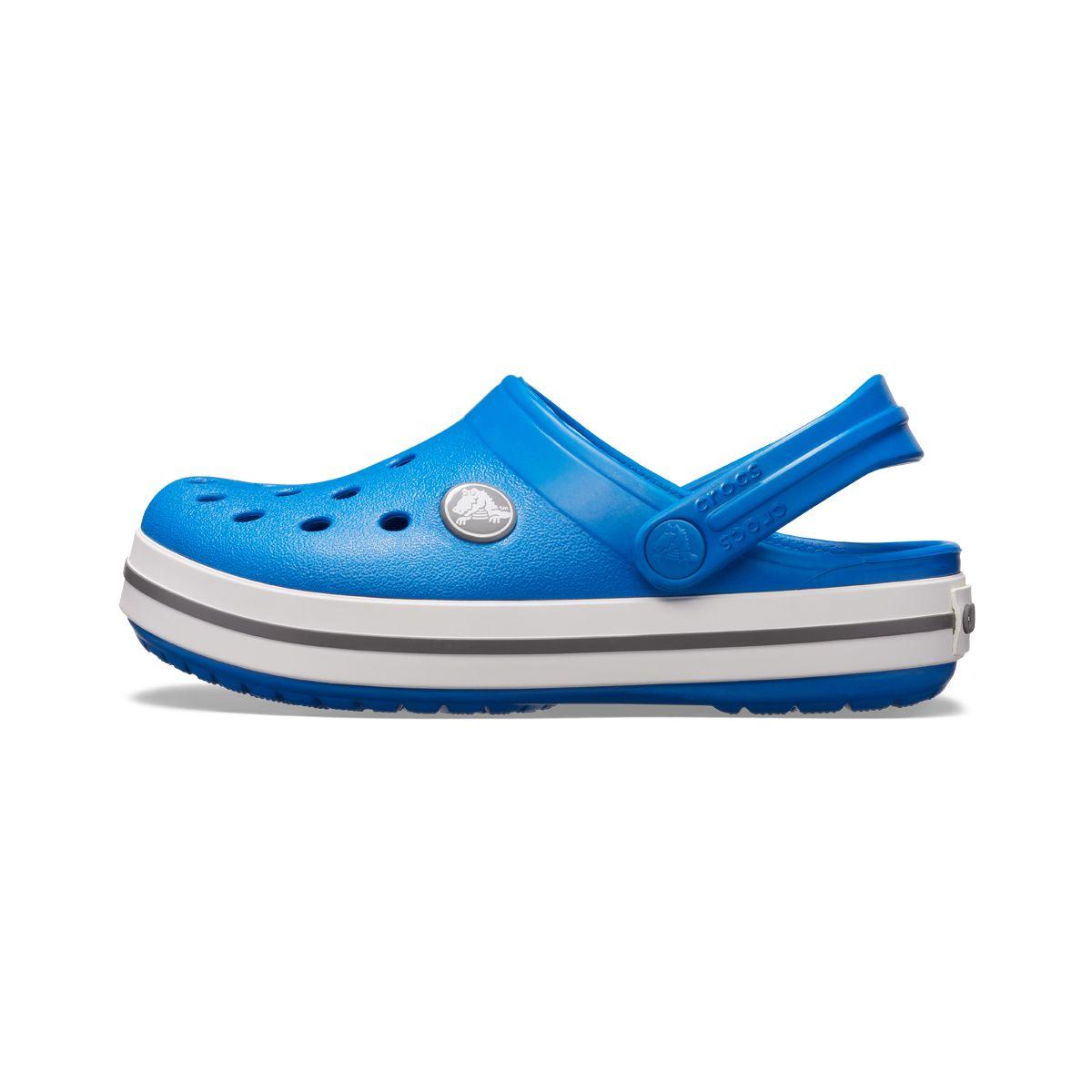 Zueco Crocs Crocband Niños TD Bright Cobalt/Charcoal-2