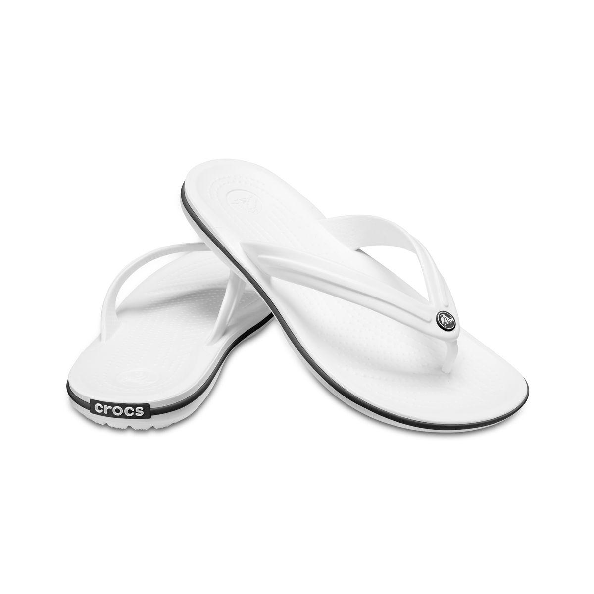 Sandalia Crocs Crocband Flip-Flop Unisex White-5