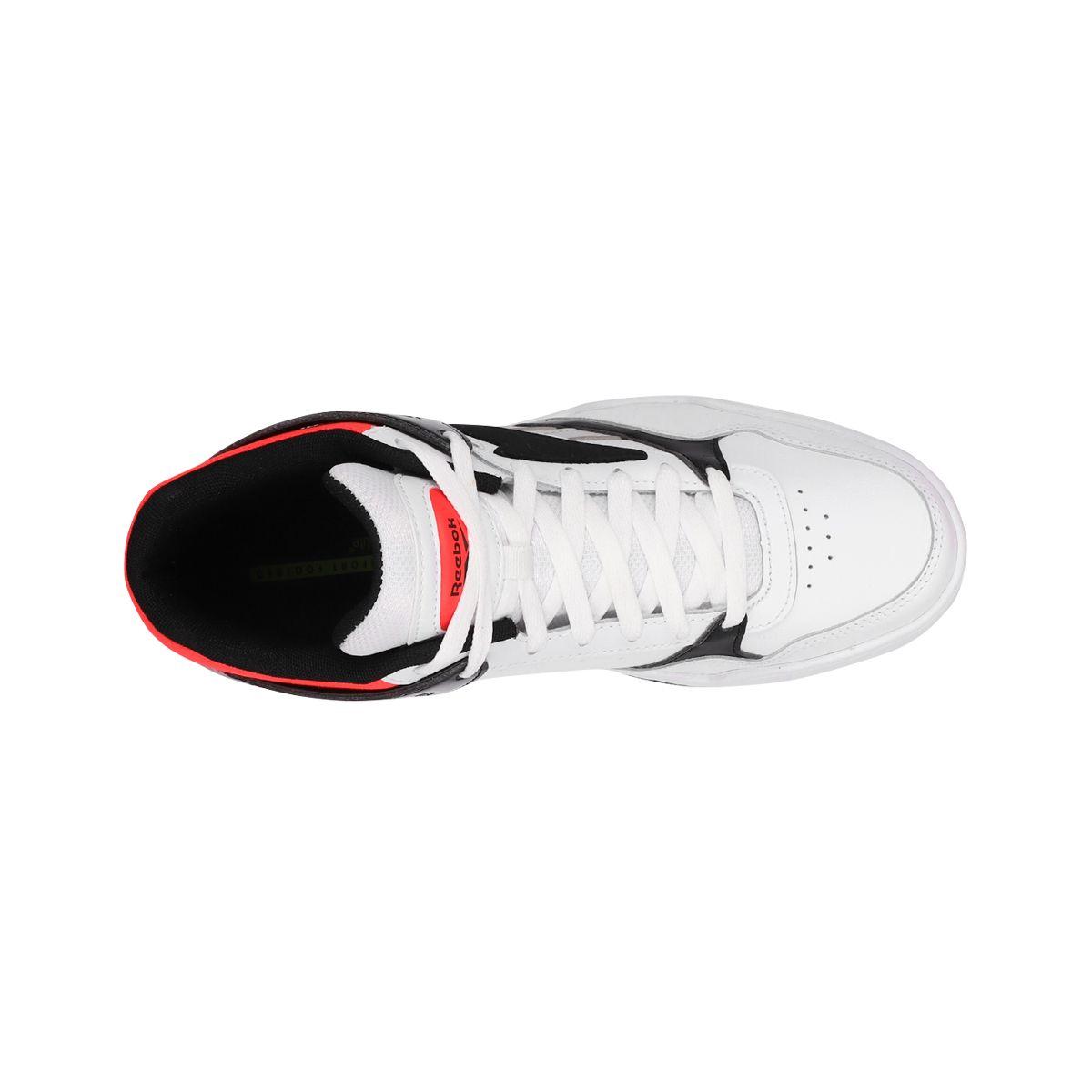 Zapatilla Reebok Royal BB4500 HI 2 Hombre Blanco/Negro-4
