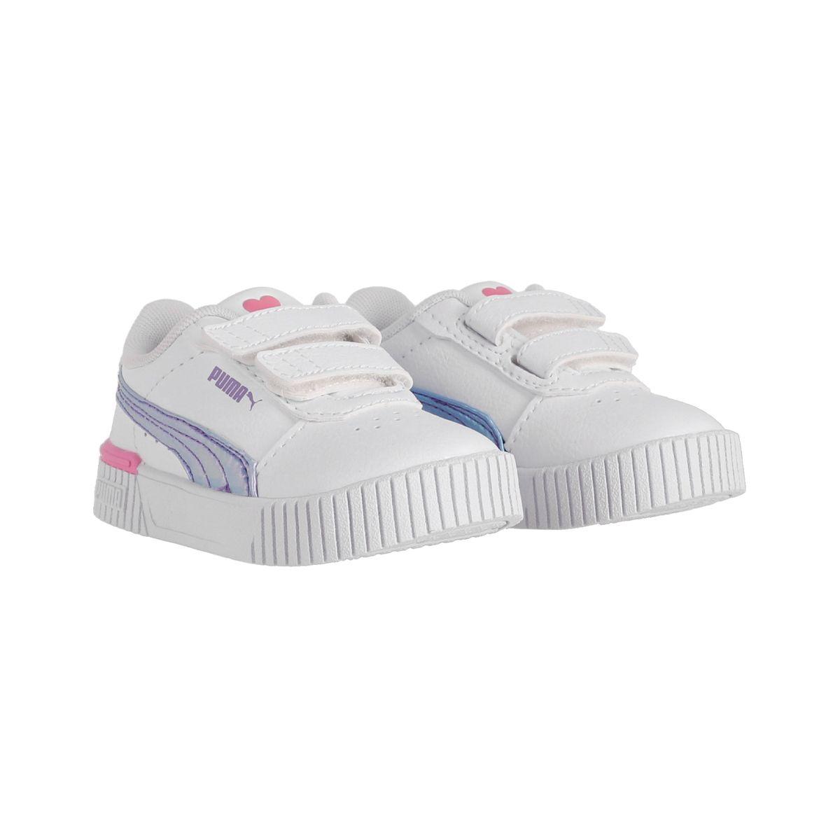 Zapatilla Puma Carina 2.0 Bouncy Sky Baby Blanca/Multicolor-2